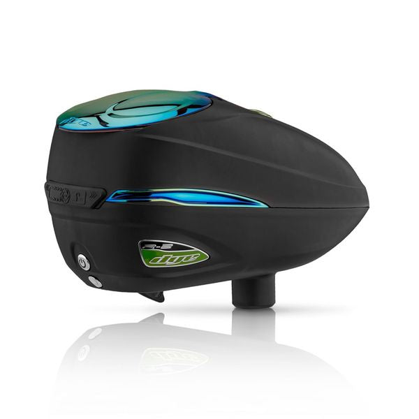 Dye Rotor R2 Paintball Loader Hopper, Chameleon back