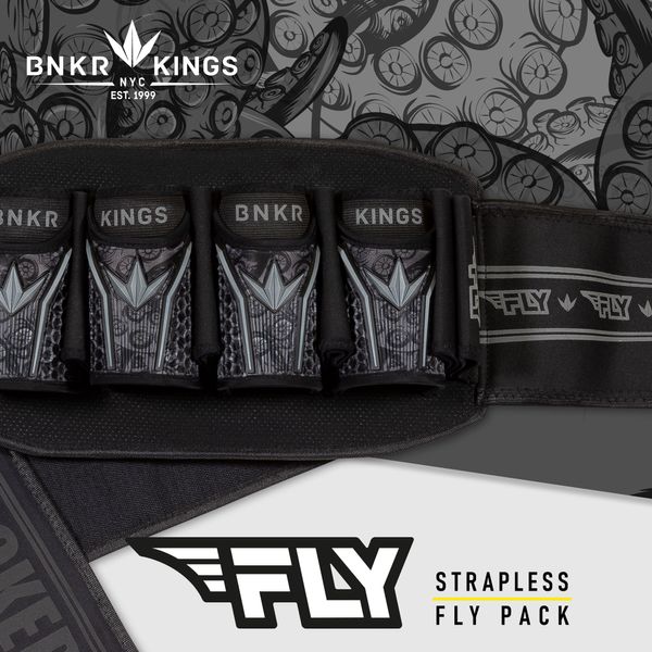 Bunkerkings Fly Pack 4+7, black
