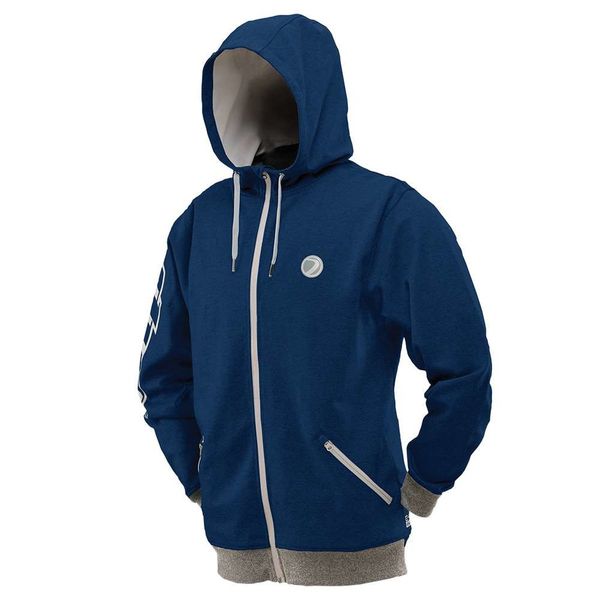 Dye Cornice Hoodie Blau