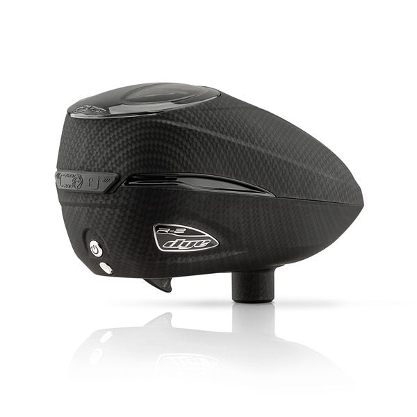 Dye Rotor R2 Paintball Loader Hopper, Carbon/ Smoke