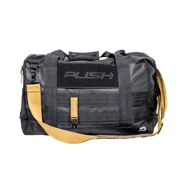 Push Paintball Duffle Bag Division One 1 Gear Bag Gearbag Dufflebag Seitenansicht mit Trageriemen