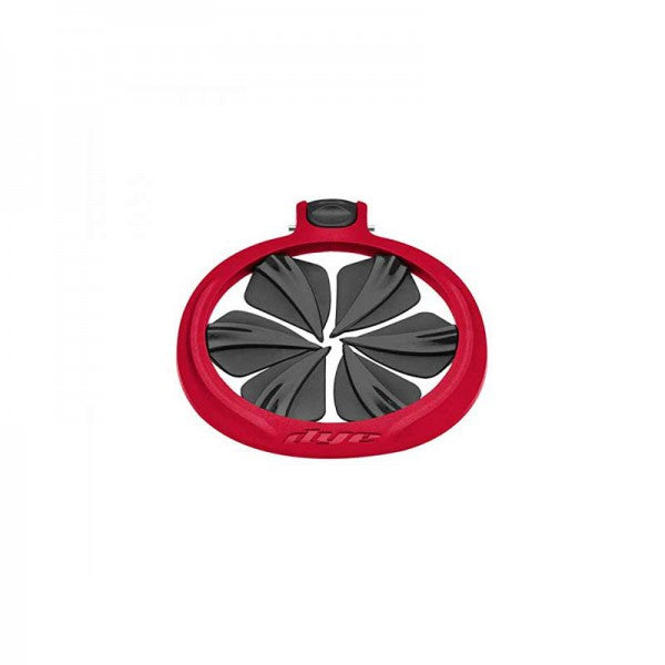 DYE Rotor R2 Quickfeed Speedfeed, schwarz-rot