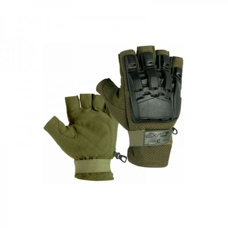Exalt HardShell Glove Paintball Handschuhe, oliv