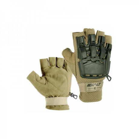 Exalt HardShell Glove Paintball Handschuhe Tan, braun