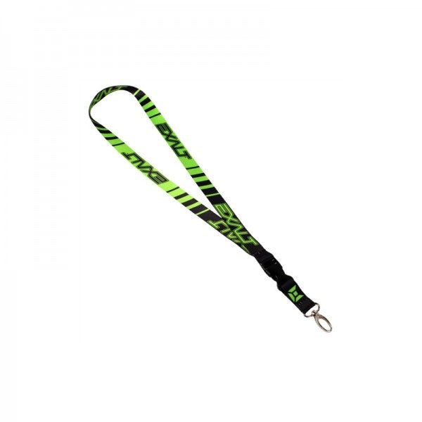 Exalt Lanyard Schlüsselband lime grün schwarz für Paintball ID Cards und Laufreiniger