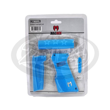 MacDev Griffschalen Kit für Clone 5 und Cyborg 6, Rubber Highlight Set