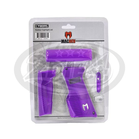 MacDev Griffschalen Kit für Clone 5 und Cyborg 6, Rubber Highlight Set