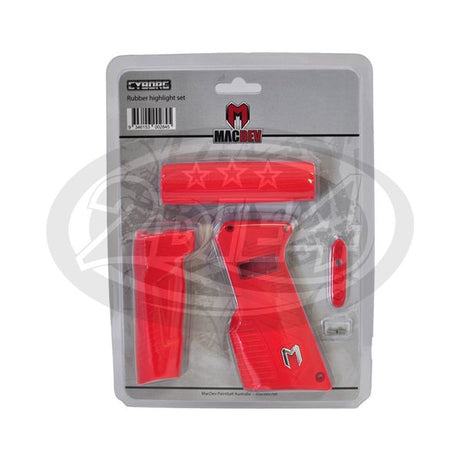 MacDev Griffschalen Kit für Clone 5 und Cyborg 6, Rubber Highlight Set