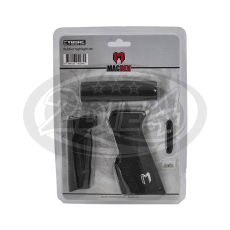 MacDev Griffschalen Kit für Clone 5 und Cyborg 6, Rubber Highlight Set
