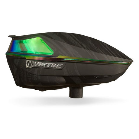 Virtue Spire IV Graphic Loader Hopper Paintball, emerald
