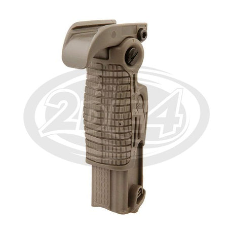 101 INC Folding Fore Grip for Rail JA-1335, coyote