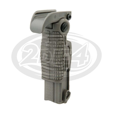 101 INC Folding Fore Grip for Rail JA-1335, green