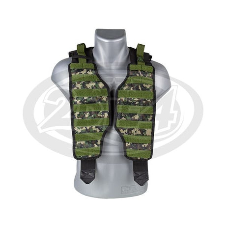 NXe Extraktion Flank Light Vest, Taktische Weste, digi camo