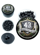 Rubber Steel Balls Gummi/Metall-Gemisch, 43cal., 100 Stück, Training, T4E, RAM
