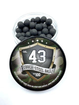 Rubber Steel Balls Gummi/Metall-Gemisch, 43cal., 100 Stück, Training, T4E, RAM