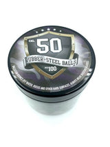 Rubber Steel Balls Gummi/Metall-Gemisch, 50cal., 100 Stück, Training, T4E, RAM