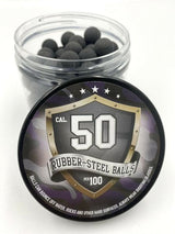 Rubber Steel Balls Gummi/Metall-Gemisch, 50cal., 100 Stück, Training, T4E, RAM