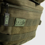 Enola Gaye Triad Molle Rucksack, oliv