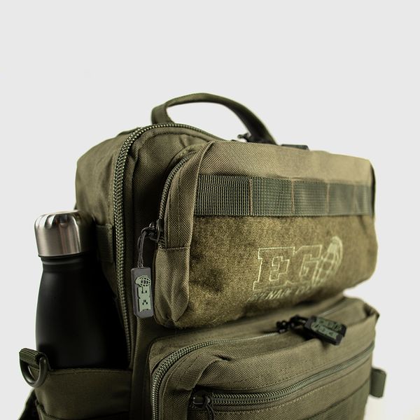 Enola Gaye Triad Molle Rucksack, oliv