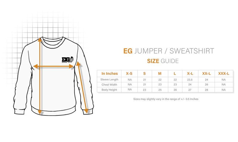 Enola Gaye Cerberus Sweatshirt, grau