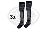 3er Pack Kanem Compression Socks  - Graphite Grip