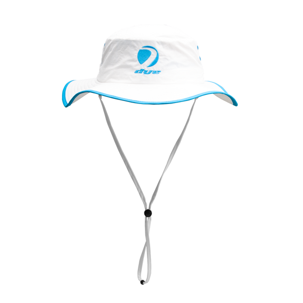 Dye Paintball Bucket Hat, Booney, white/cyan