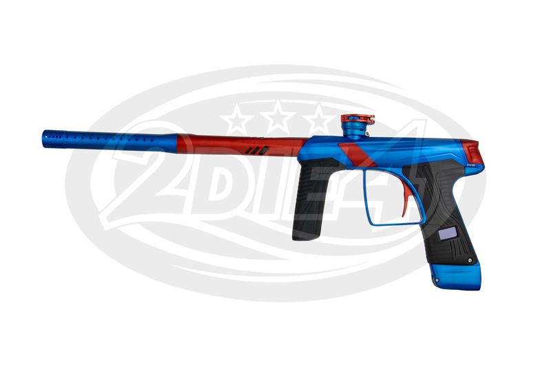 MacDev GTX Paintball Markierer Cal.68, blau-rot