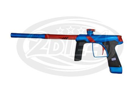 MacDev GTX Paintball Markierer Cal.68, blau-rot
