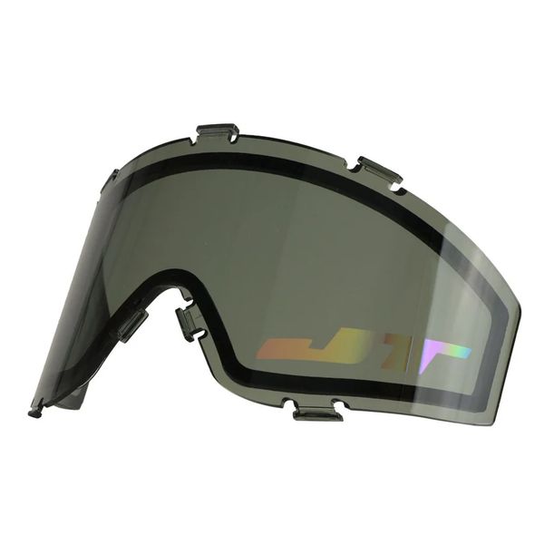JT Spectra Thermalglas Maskenglas, Smoke With Red Chromatic Logo