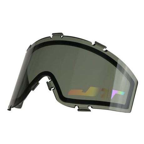 JT Spectra Thermalglas Maskenglas, Smoke With Red Chromatic Logo