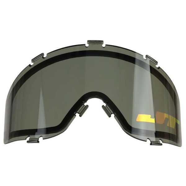 JT Spectra Thermalglas Maskenglas, Smoke With Red Chromatic Logo