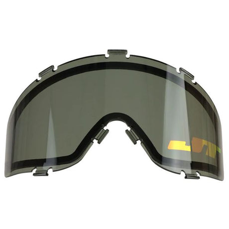 JT Spectra Thermalglas Maskenglas, Smoke With Red Chromatic Logo