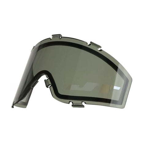 JT Spectra Thermalglas Maskenglas, Smoke With Silver Chromatic Logo