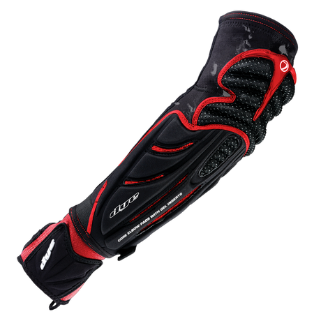 DYE Paintball Performance Ellenbogenschoner Elbow Pads, rot