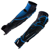 DYE Paintball Performance Ellenbogenschoner Elbow Pads, blau
