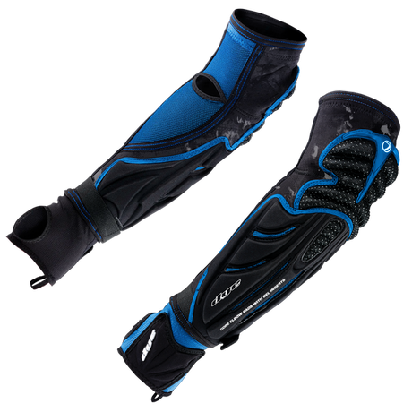 DYE Paintball Performance Ellenbogenschoner Elbow Pads, blau