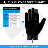 Dye Paintball FLX Glove Handschuh Black-Grey
