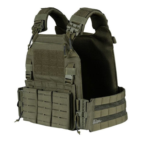 101 INC QR Plate Carrier Lasercut Plattenträger, green