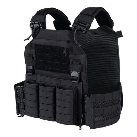 101 INC QR Plate Carrier Lasercut Plattenträger, black