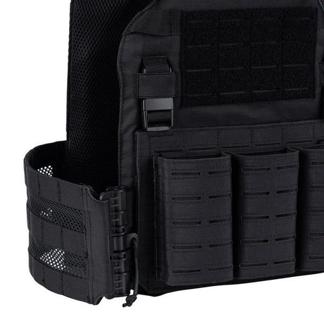101 INC QR Plate Carrier Lasercut Plattenträger, black