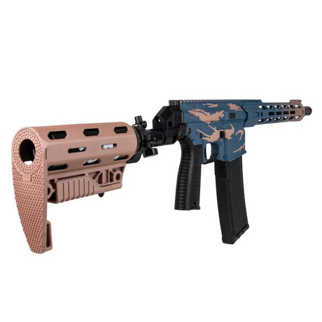 Planet Eclipse EMF200 Paintball Markierer Cal.68, Blue Lotus, Custom Cerakote