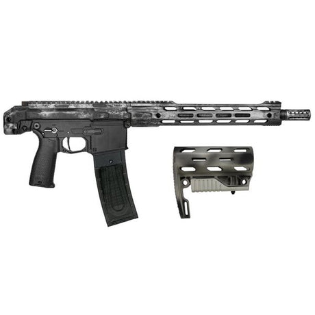 Planet Eclipse EMF200 Paintball Markierer Cal.68, Ghost LX, Acid Silver