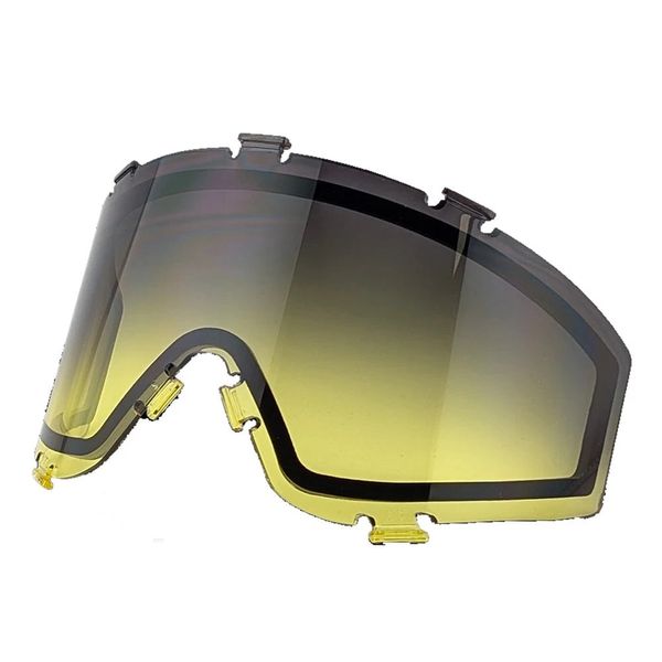 JT Spectra Thermalglas Maskenglas, Smoke to Yellow Gradient