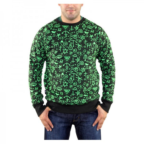 TANKED Reverse Sweater Pullover, Bell, schwarz-grün