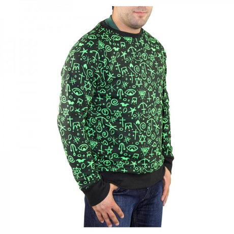 TANKED Reverse Sweater Pullover, Bell, schwarz-grün