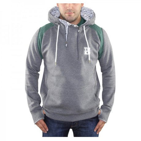 TANKED Zeppelin Hoodie, grau-grün