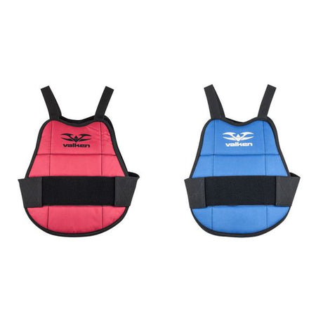 Valken Kinder Gotcha Brustschutz Chest Protector Kids Wendbar in blau und rot