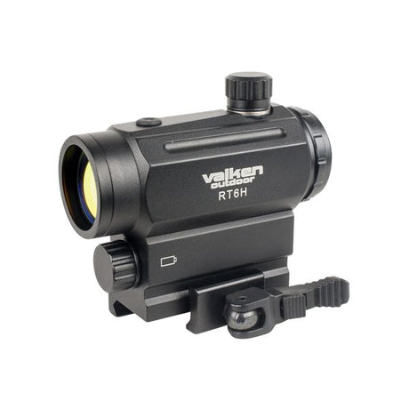 Valken Digital Mini Red Dot Sight Weaver schwarz w/QD Mount Schnellverschluss  Airsoft MagFed Paintball Outdor V Tactical Optik Optic Zielhilfe 73759