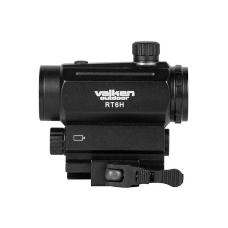 Valken Digital Mini Red Dot Sight Weaver schwarz w/QD Mount Schnellverschluss  Airsoft MagFed Paintball Outdor V Tactical Optik Optic Zielhilfe 73759