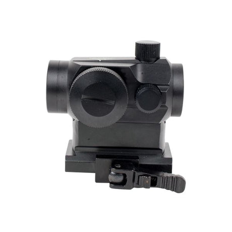 Valken Red Dot Sight 1x22 R/G/B Dual Weaver schwarz w/QD Mount Schnellverschluss  Airsoft MagFed Paintball Outdor V Tactical Optik Optic Zielhilfe 81341
